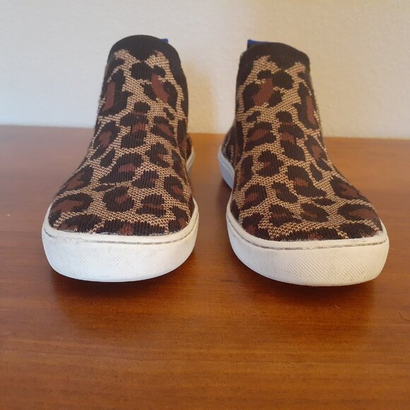Rothy's Cheetah Print High Top Sneakers - Picture 6 of 15